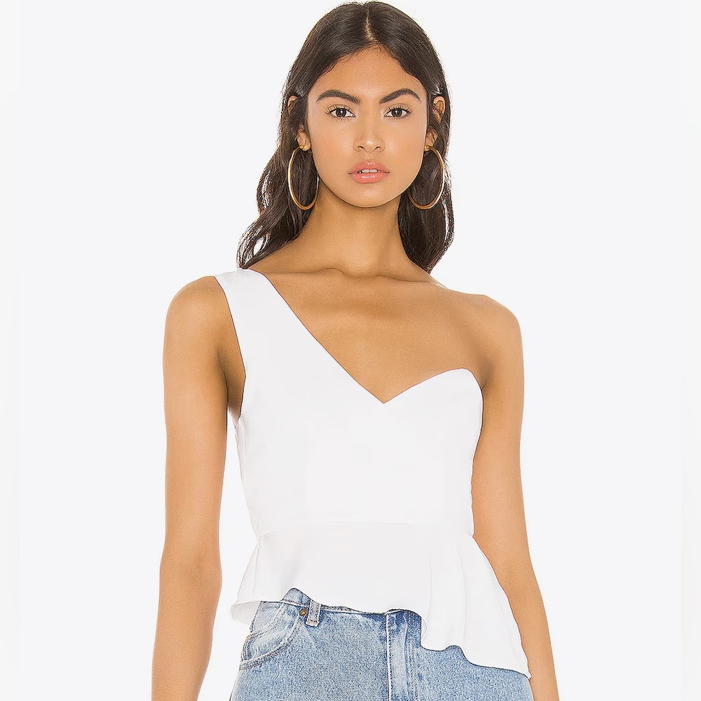 Revolve | superdown | Karlie One Shoulder Top | NWT | size small
